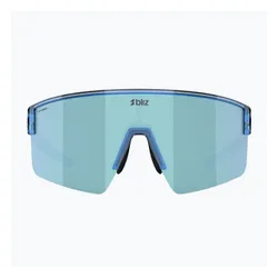 Okulary przeciwsłoneczne Bliz P004 transparent blue/smoke ice blue multi
