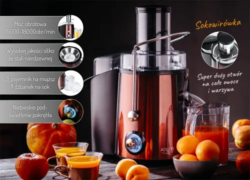 Sokowirówka ADLER AD 4129