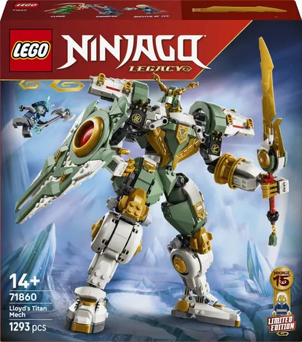 LEGO 71860 Ninjago: Титановый мех Ллойда 15-я годовщина