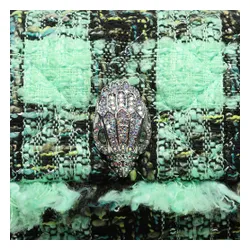 Kurt Geiger 690-Geantă Kensington Din Tweed 3614573609 Verde Pal