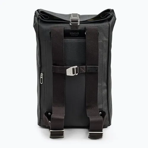 Plecak miejski Brooks England Pickwick Cotton Canvas 26 l total black