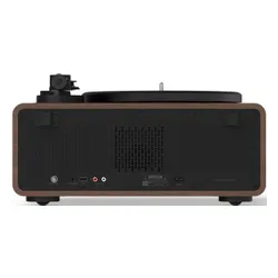 Gramofon PHILIPS TAV9000D/10 Brązowy, Automatyczny, Napęd paskowy, USB, Prędkość odtw. 33 1/3, 45 obr./min
