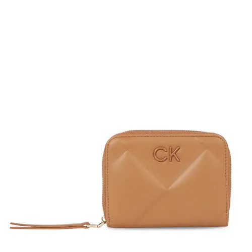 Женский кошелек Calvin Klein Re-Lock Quilt для Wallet Md K60k610785 Brown Sugar GA5