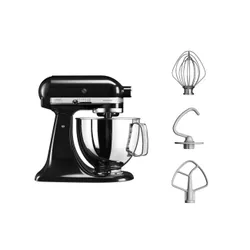 Планетарный робот KitchenAid Artisan 5ksm125eob + измельчитель 5ksmvsa - 300W-чаша 4,8 л