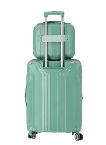 Walizka kabinowa Travelite Elvaa Trolley S - sea green