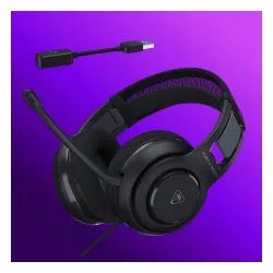 Słuchawki przewodowe z mikrofonem Turtle Beach Atlas 200 USB dla PC Nauszne Czarrny