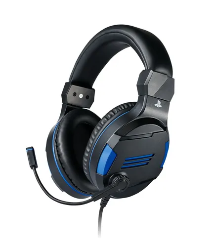 Słuchawki przewodowe z mikrofonem BigBen PS4 Gaming Headset V3 Nauszne Czarny