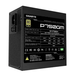 Zasilacz GIGABYTE P750GM 750W 80 Plus Gold