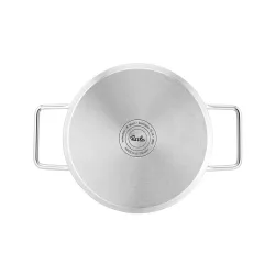 FISSLER Pure Collection 3,6 l - garnek ze stali nierdzewnej ze szklaną pokrywką