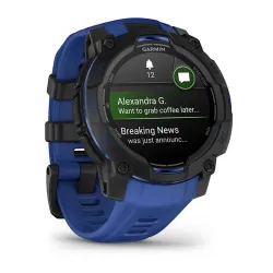 Smartwatch Garmin Instinct 3 AMOLED 45mm GPS Czarno-niebieski