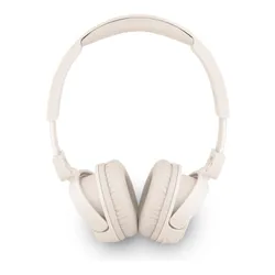 Słuchawki nauszne GUESS Metal Logo Script Beżowy