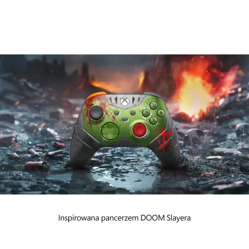 Pad Microsoft Xbox Series Kontroler bezprzewodowy do Xbox, PC Wersja specjalna DOOM: The Dark Ages