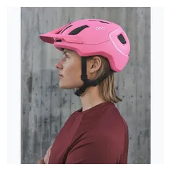 Kask rowerowy POC Axion actinium pink matt