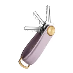 Skórzane etui organizer na klucze Orbitkey Key Organiser Pro Saffiano Leather - lilac