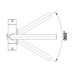 Bateria BLANCO Fontas II 526692 Złoty