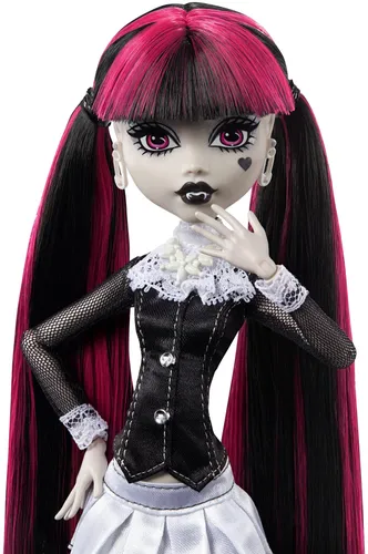 Lalka MONSTER HIGH Reel Drama Straszny Seans Draculaura HKN27