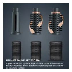 Suszarko-lokówka Rowenta Air Rotate UB9920 1300W Jonizacja Obrotowa Zimny nawiew Średnica szczotki 38mm 50mm 4 poziomy temperatury