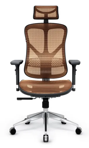 Fotel DIABLO CHAIRS V-Basic Czarno-pomarańczowy