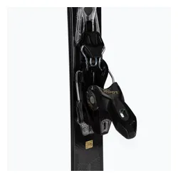 Narty zjazdowe damskie Rossignol Nova 10 + wiązania Xpress W 11 GW black/metallic green