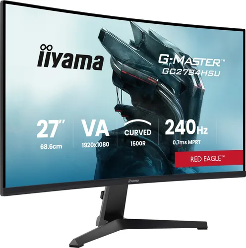 iiyama G-Master GCB2784HSU-B1 Red Eagle - 240Hz | Full HD | VA | 27'' | Pivot