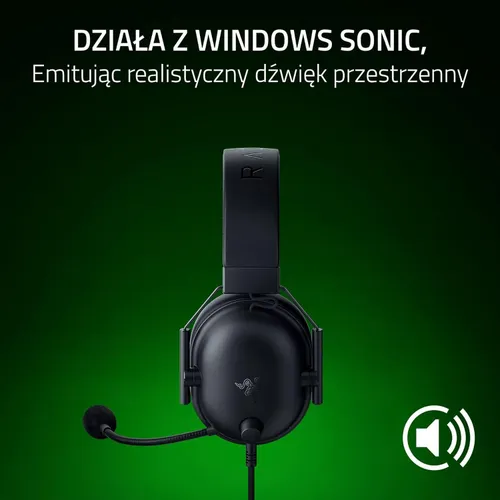 Słuchawki przewodowe z mikrofonem Razer BlackShark V2 X Xbox Nauszne Czarny