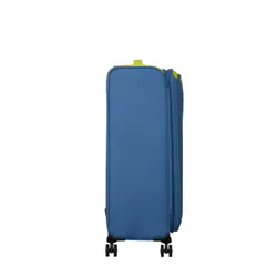 Большой расширенный чемодан American Tourister Daring DASH EXP-lime / coronet