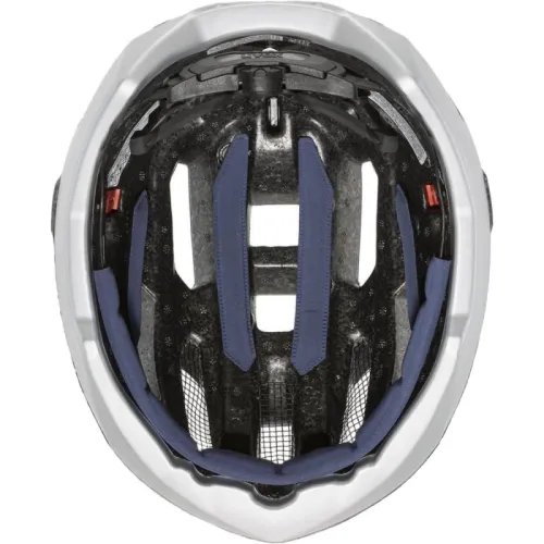 Kask rowerowy Uvex Gravel-X niebiesko-srebrny