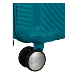 Детский чемодан American Tourister Soundbox Mini - deep teal