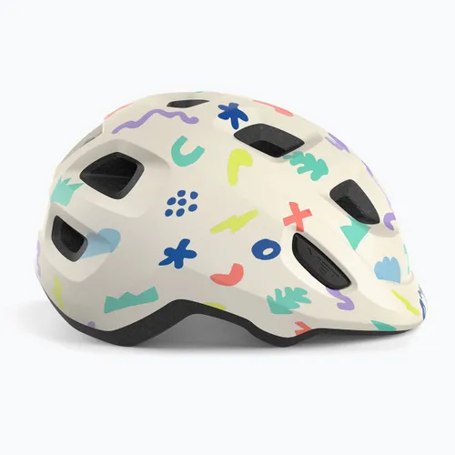 Kask rowerowy dziecięcy MET Hooray icons matt