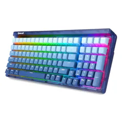 Klawiatura mechaniczna Redragon K656 Pro RGB Purple Switch Niebieski