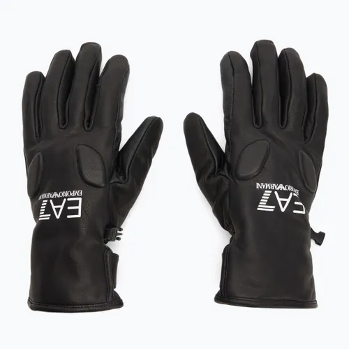 Rękawice narciarskie męskie EA7 Emporio Armani Ski Technical no rings black
