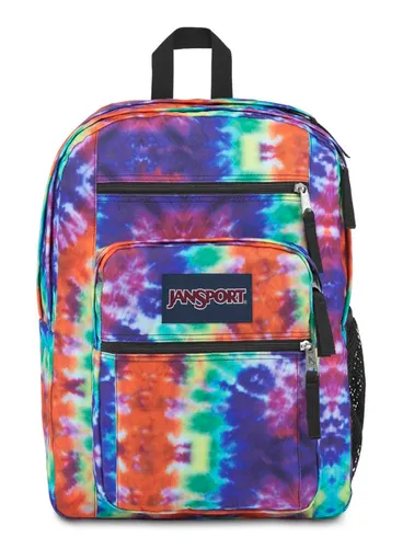 JanSport Big Student-red / multi hippie day Laptop Sırt Çantası