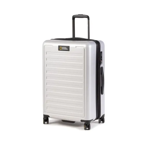 Mała Twarda Walizka National Geographic Luggage N164HA.60.23 Silver