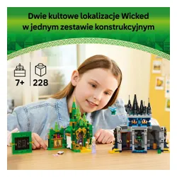 Конструктор пластиковый LEGO Wicked 75689 Изумрудный город и замок Кьямо Ко