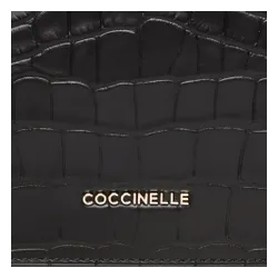 Coccinelle NTI Arya Croco Soft E5 NTI 55 01 01 Noir 001 geantă