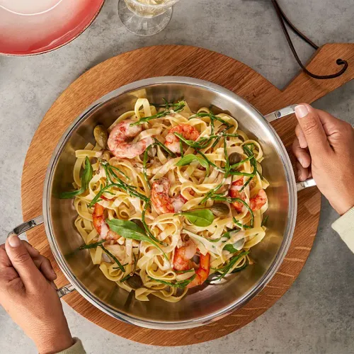 FISSLER Original Profi Collection 28 cm - patelnia ze stali nierdzewnej do serwowania