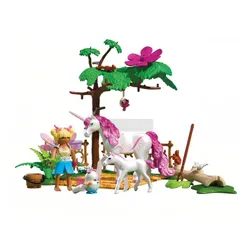 PLAYMOBIL 71839 Magiczna stajnia jednorożców dla mamy i źreb zestaw +4 lata