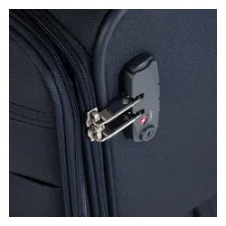 Duża Materiałowa Walizka Samsonite Base Boost 79202-1598-1CNU Navy Blue