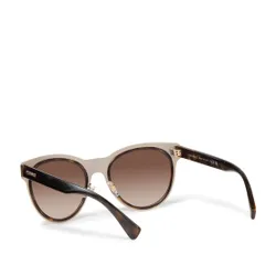 Okulary przeciwsłoneczne Versace 0VE2198 125213 Havana/Brown Gradient Dark Brown - Rozmiar (EU) 54