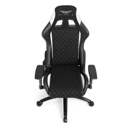 Fotel GAMVIS Phantom Large Czarny (białe elementy)