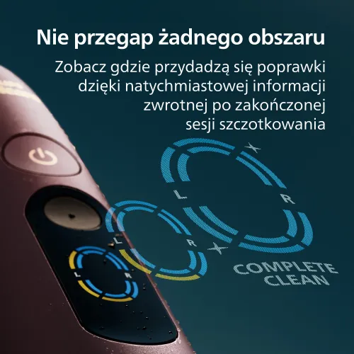 Szczoteczka soniczna PHILIPS Sonicare DiamondClean 9900 Prestige HX9813/95 Różowy