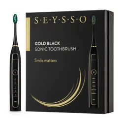 Szczoteczka soniczna SEYSSO Gold Black Special Collection