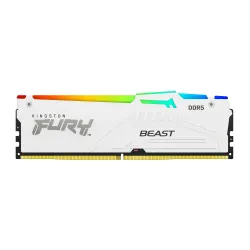 Pamięć RAM Kingston FURY Beast RGB DDR5 32GB (2 x 16GB) 6000 CL36 Biały