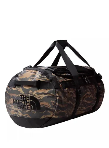 Çanta / Sırt çantası The North Face Base Camp Duffel M - New taupe green painted camo print / tnf black