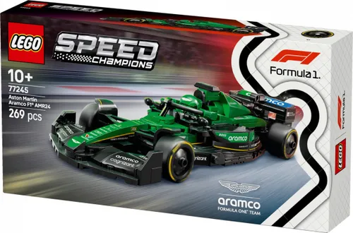 LEGO Klocki Speed Champions 77245 Bolid F1 Aston Martin Aramco AMR24