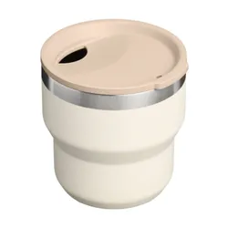 Kubek termiczny Stanley Stay Hot Stacking Camp Cup 0,29 l - cream