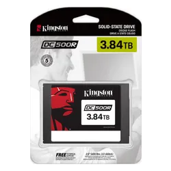 Kingston DC500R 3.84TB 2.5"SATA III SSD (SEDC500R/3840G)