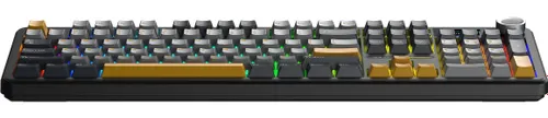 Klawiatura AULA F108 Pro Gray Yellow Deep Gray Reaper Switch RGB