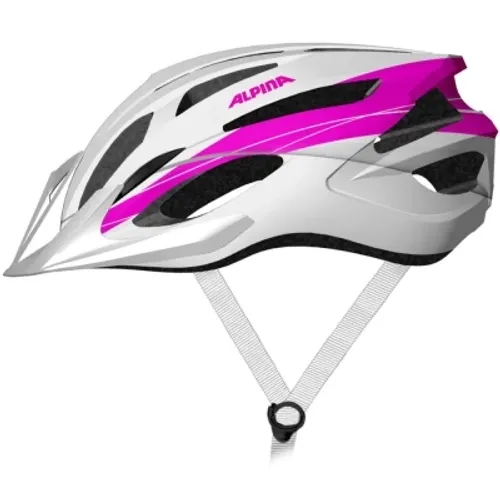 Kask rowerowy Alpina MTB17 biało-różowy - 54-58