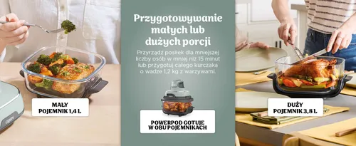 Air Fryer Frytkownica beztłuszczowa NINJA FN101EUSG Crispi 1700W